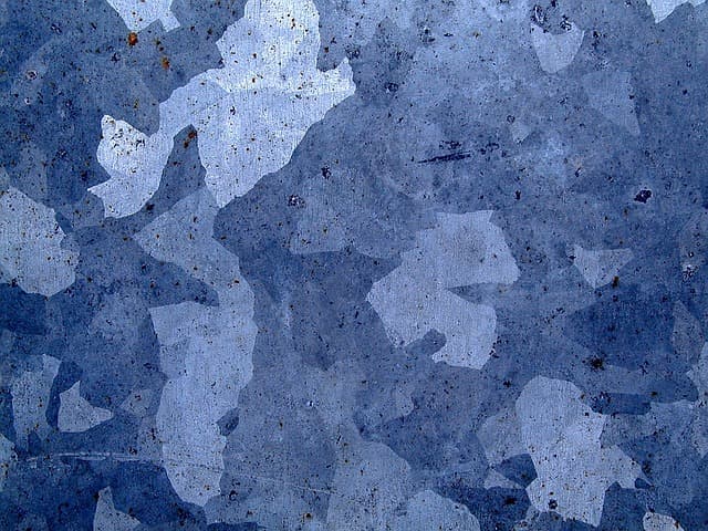Zinc coated steel